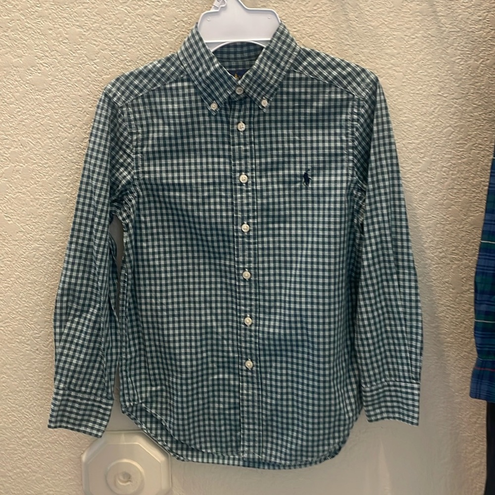 Boys size 8, Ralph Lauren button down.